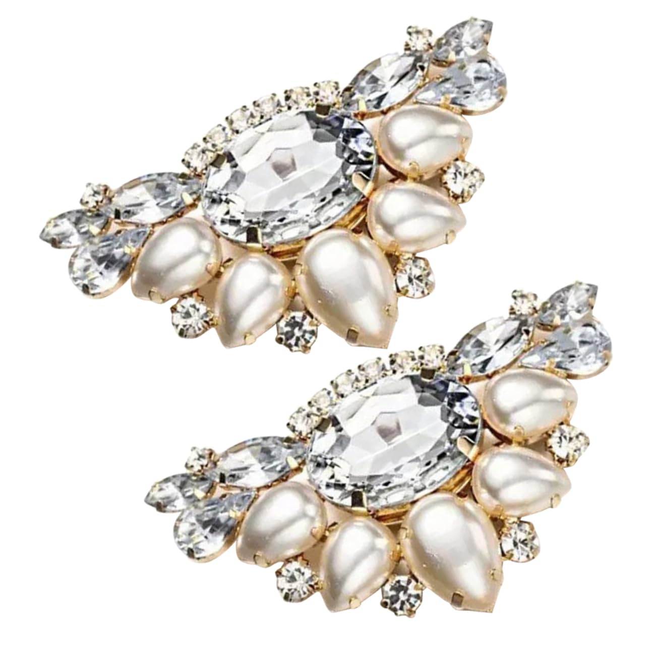 GALPADA 5paia Clip Per Scarpe Sposa Decorazioni Rimovibili Per Scarpe Cerimonia Accessori Per Matrimoni e Adatte