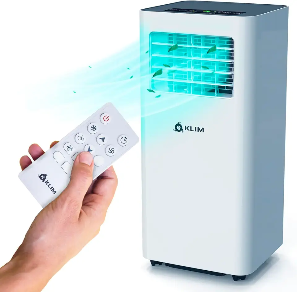 KLIM K9000 - Climatiseur Mobile Silencieux 3 en 1 - Nouveauté - Déshumidificateur - Climat