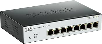 Amazon.com: D-Link PoE Switch, 8 Port Smart Managed Gigabit
