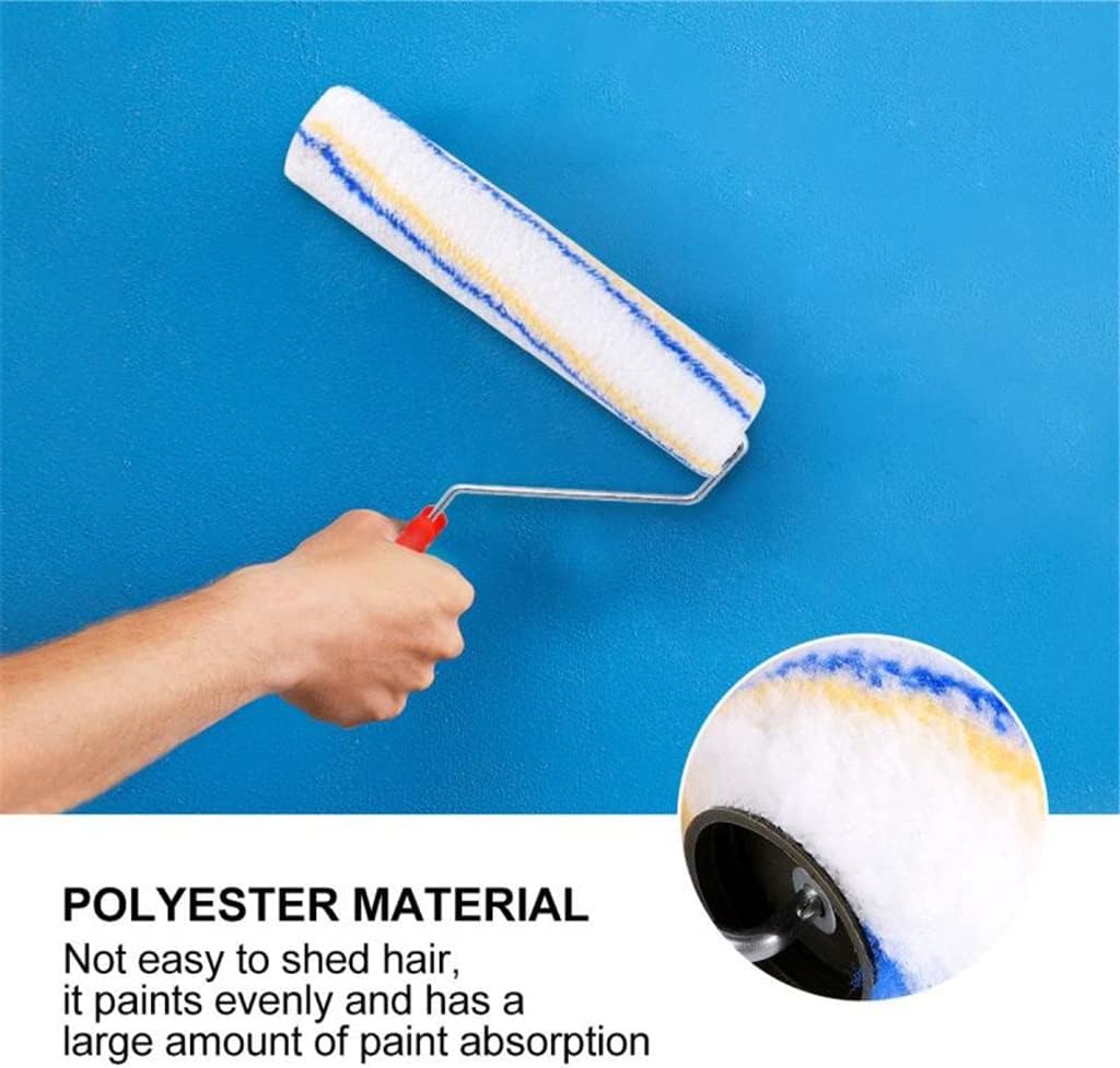 JSEIAJB 300mm Paint Roller Brushes Professional Handheld Wall Paint Brushes Painting Tools