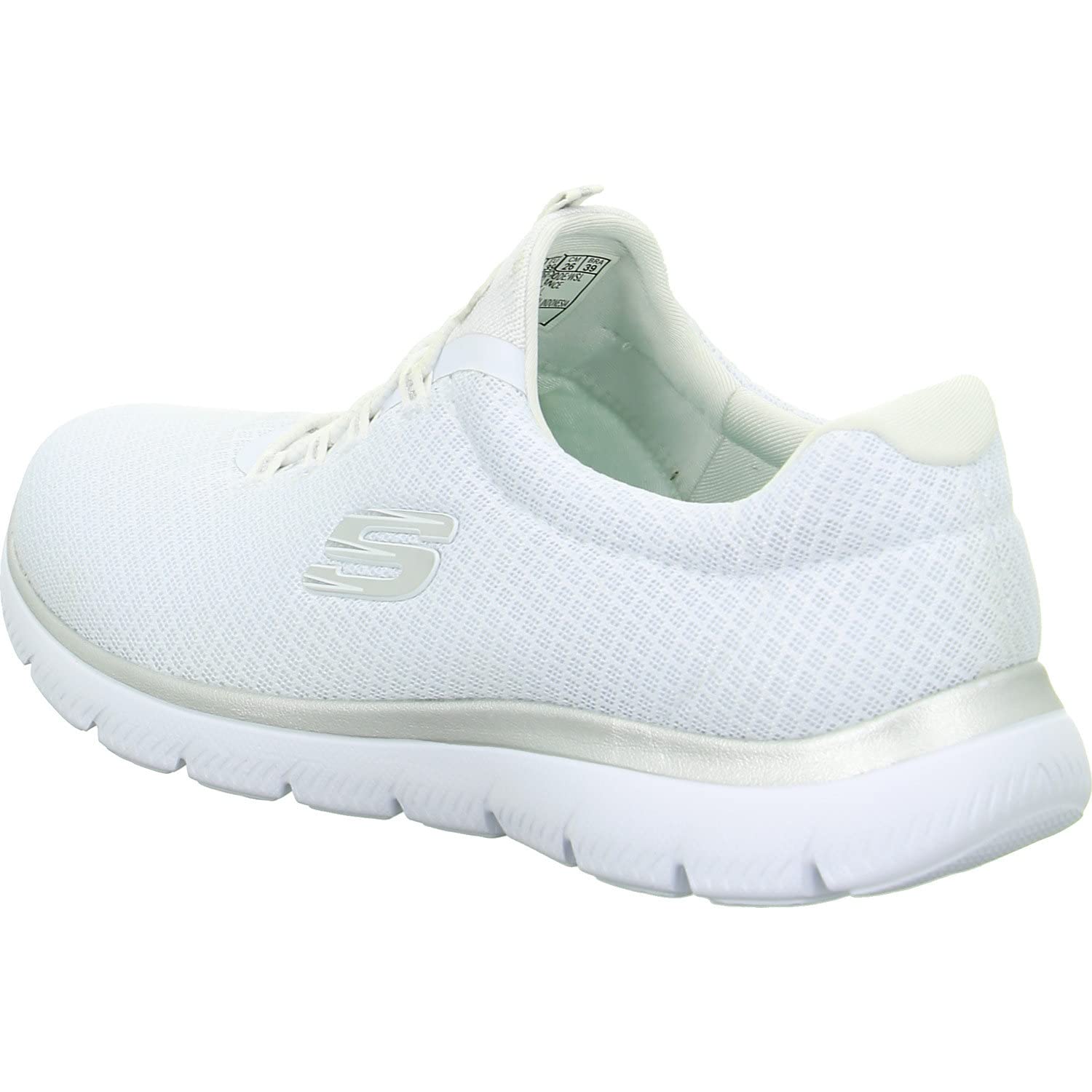 Image secondaire de Baskets légères Skechers Summits pour femme - Blanc et argent