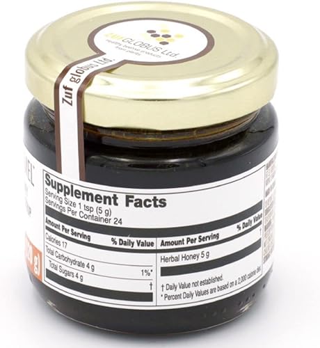 Miniatura 5 de Zuf Globus Suplemento de miel EnergyMEL  Sin cafeína y nicotina  Ayuda a restaurar la energía física y mental  Botánicos  La miel que es más (4.2 oz)