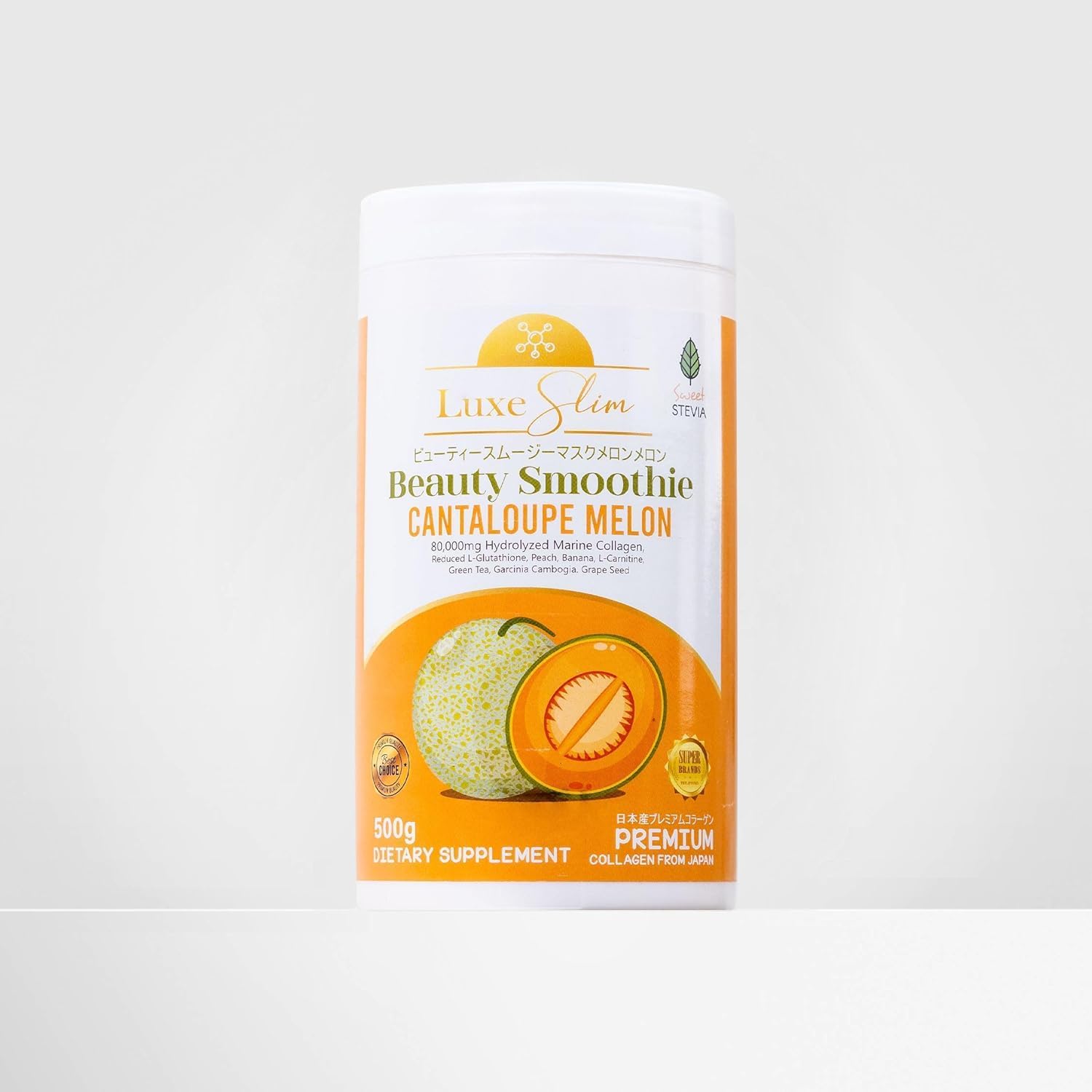 Luxe-Slim Beauty Juice/Beauty Smoothie & Coffee Collection 500G (Beauty Cantaloupe Melon)
