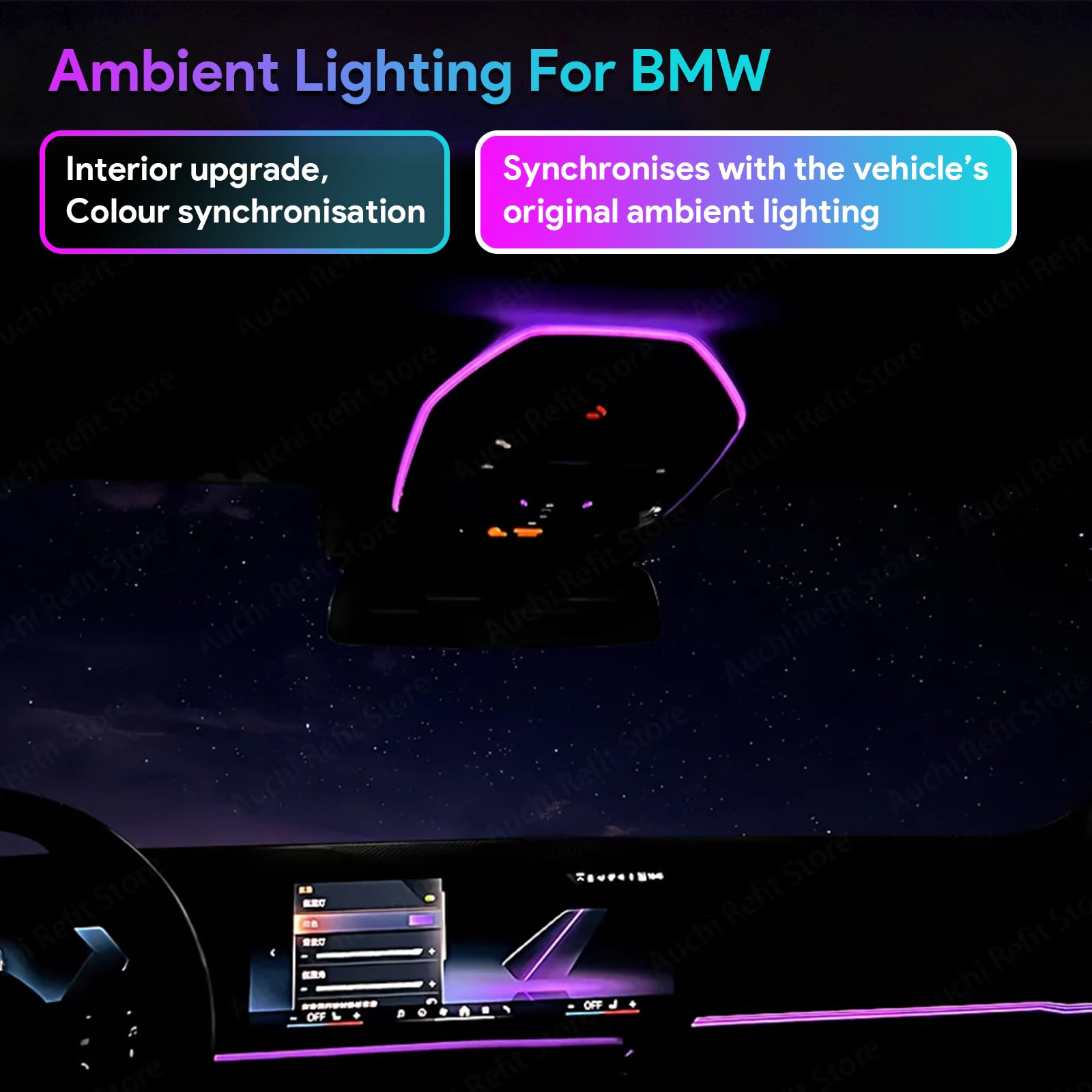 Luz de lectura LED para interior de BMW X3 G45 G60 G70