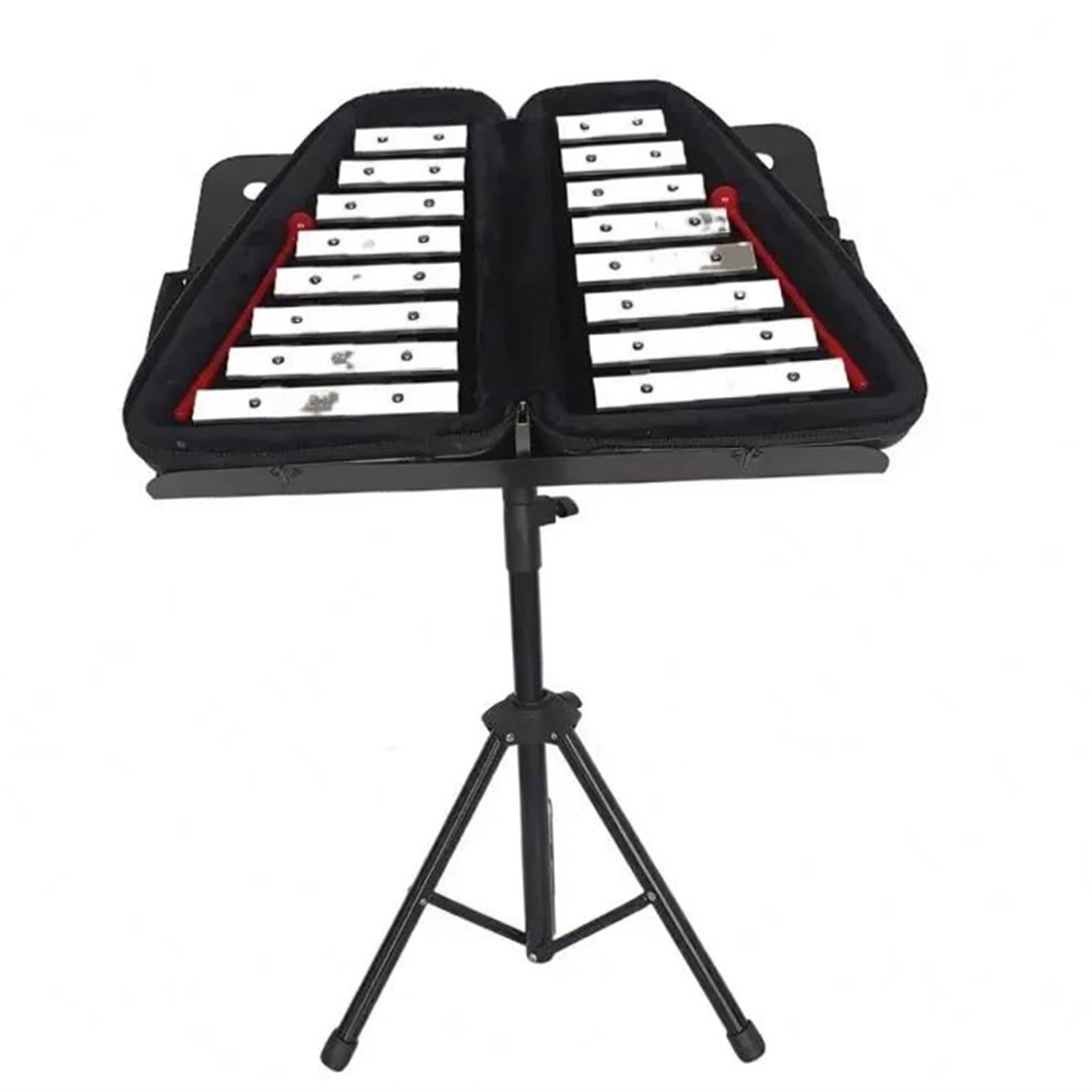 Instrument De Musique Xylophone En Bois Xylophone En Bois Et Aluminium 16 Tons Instrument De Pratique Professionnel Pour Débutants
