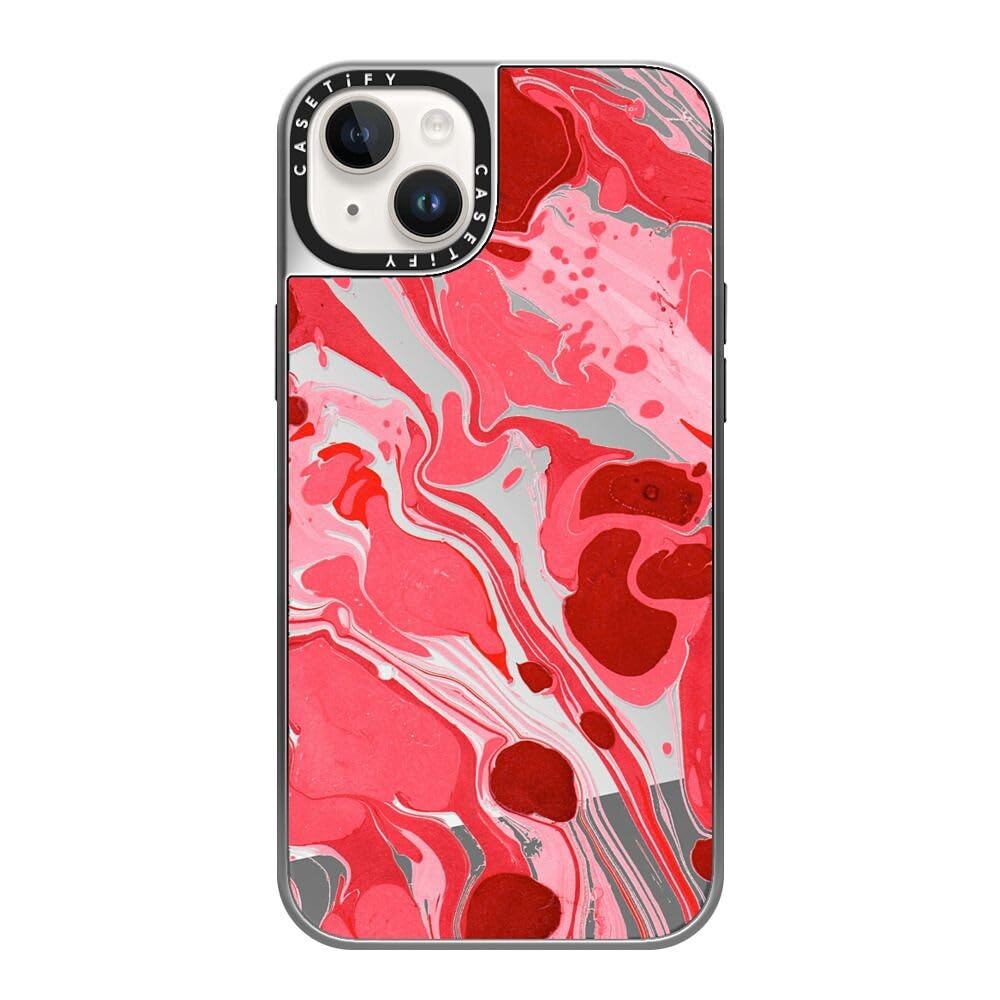 Coque miroir iPhone 14 Plus antichoc 1,5m compatible MagSafe argent - 8
