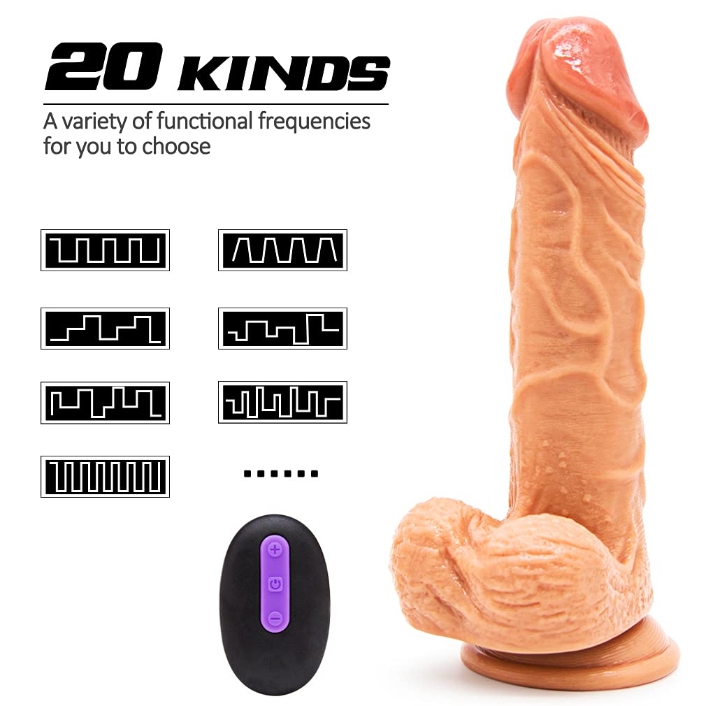 Godemichet Vibrant pour Femmes Vibro-Masseur Clitoridien God Vibrant  Poussant 20 Modes de Vibrations, Godemichet Raliste Point G Vibromasseur  Dildo Sex Toy Stimulateur Du Clitoris et Point G : Amazon.fr: Hygine et  Sant