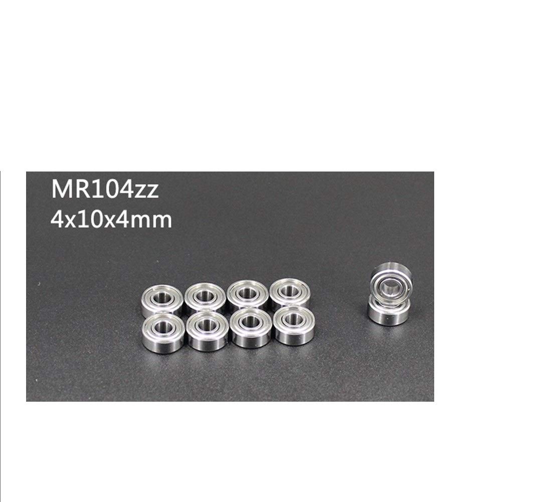 Łożyska kulkowe głębokie Łożyska MR104ZZ ABEC-1 4X10X4mm Miniaturowe łożyska kulkowe WML4010ZZ L-1040ZZ