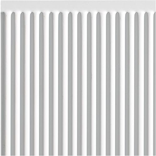 Miniatura 12 de FASÄDE Panel decorativo para salpicaduras de vinilo acanalado en bronce bermudas (muestra de 6 x 6 pulgadas) Bronce (Bermuda Bronze),Bronce