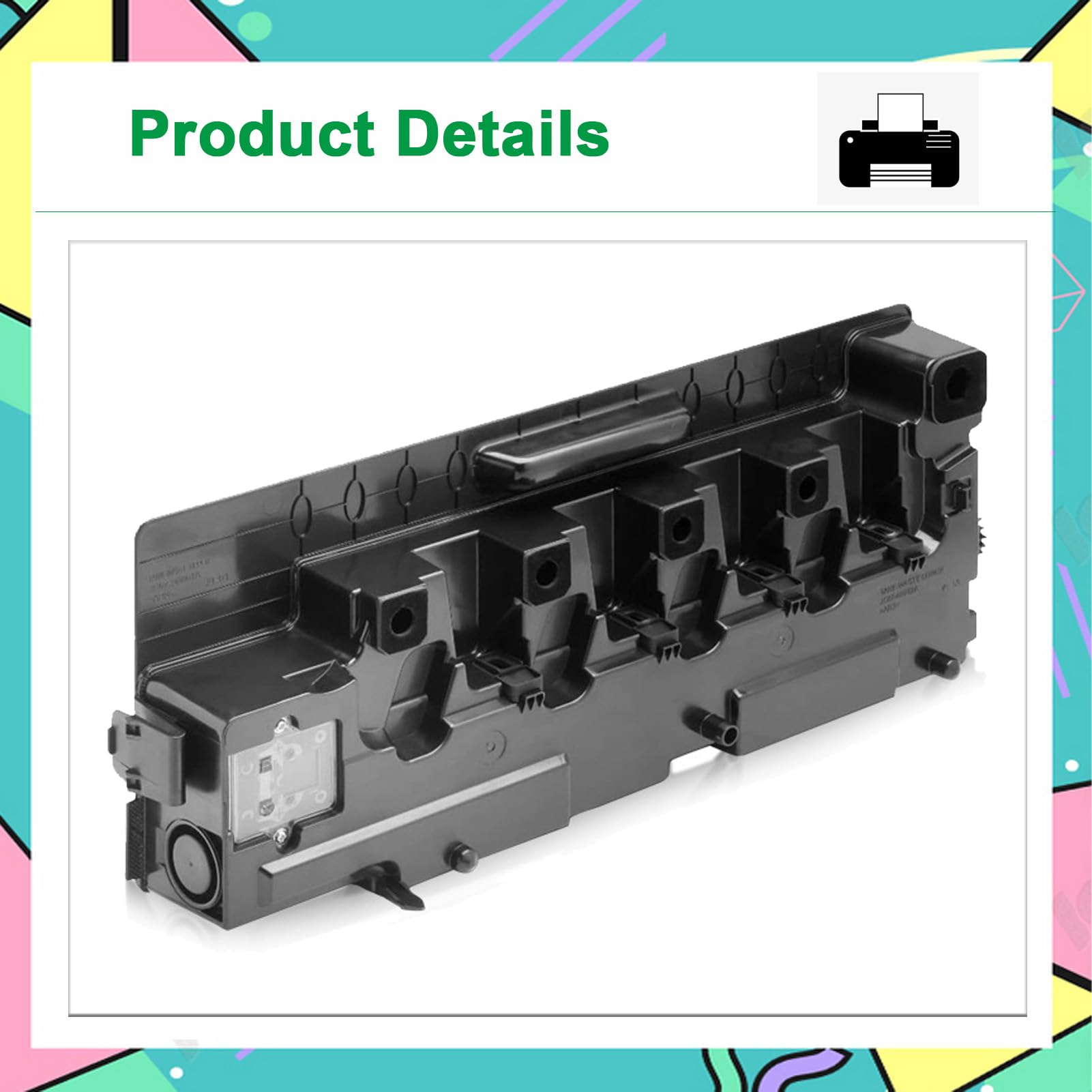 Compatible para HP W9048MC Caja De Toner De Residuos para Color E77830dn E77830z MFP E78228dn E78325z E78330z E77422dn E77428dn E78325dn E78330dn E77822DN E77822z E77825z 1-Pack