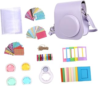 OSALADI 2 Conjuntos De Acessórios Estojo De Filmadora Bolsa De Câmera De Filme Bolsa De Câmera Para Mini 11 Câmeras Fotográficas Instantâneas Estojo De Pacote De Câmera Instantânea Para