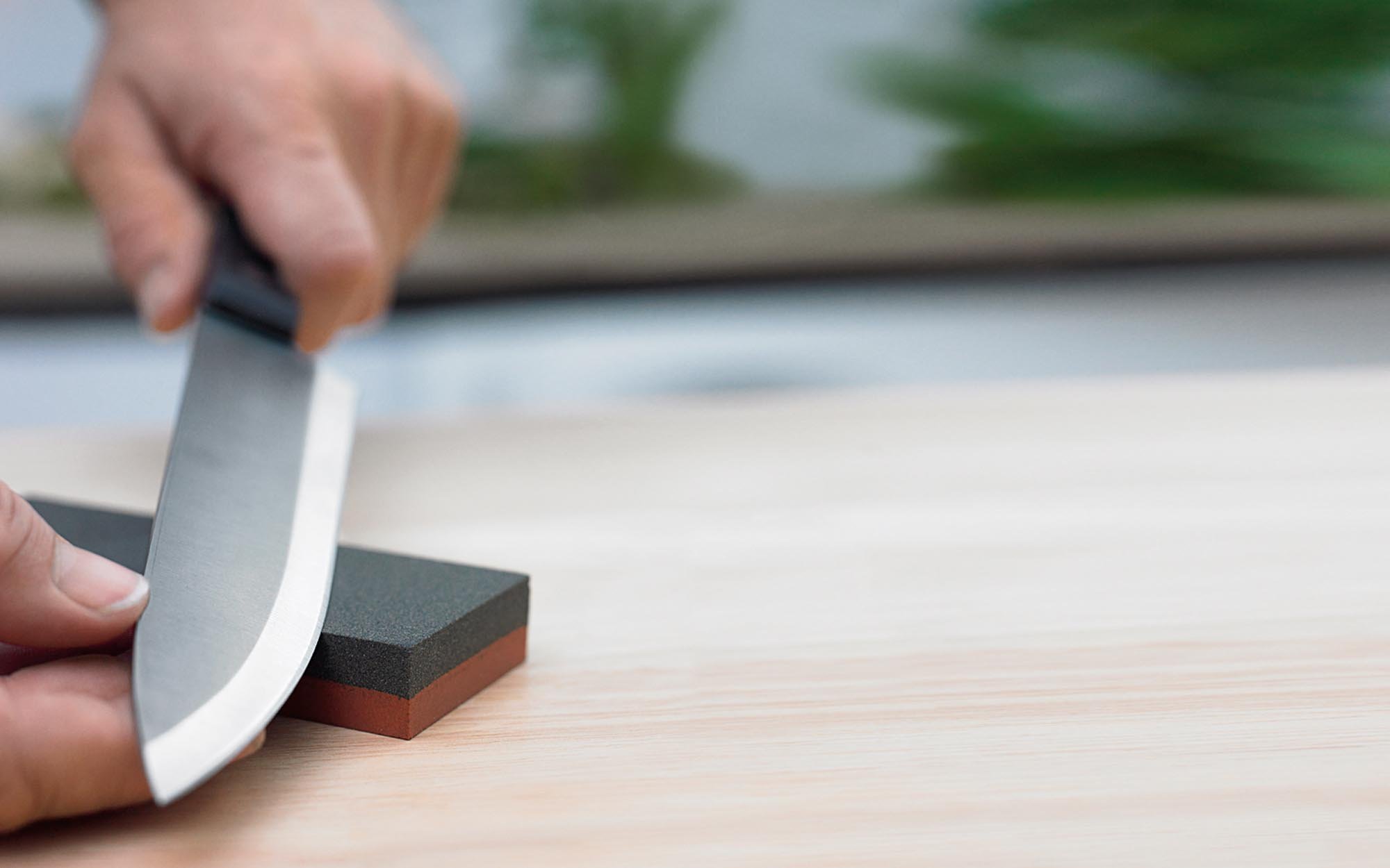Norton - Mola a 2 facce, per attrezzi da cucina e da giardino