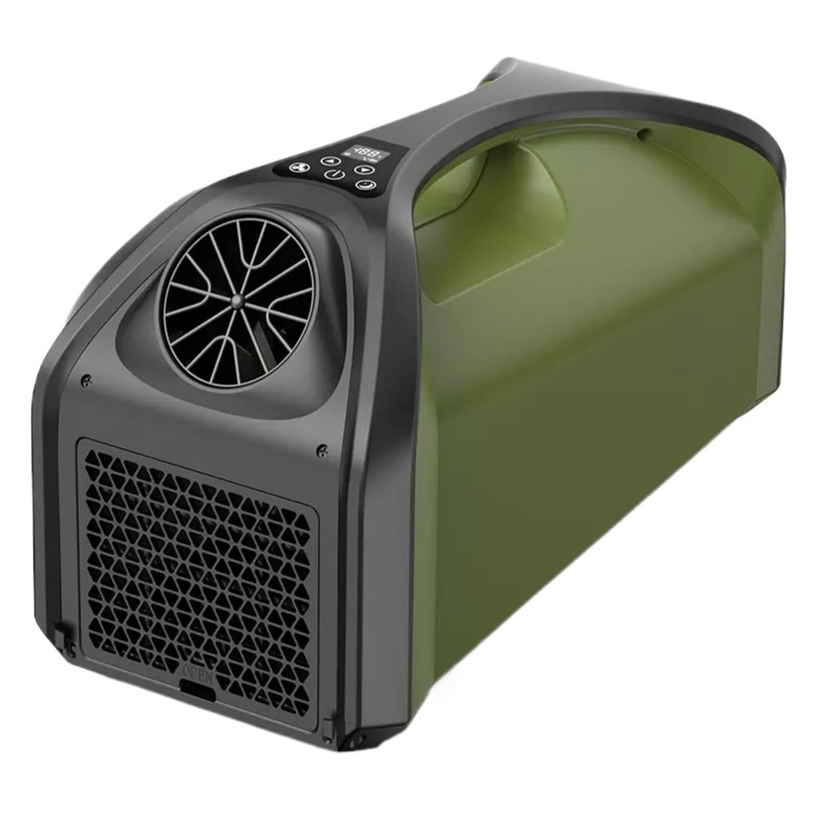 12V 24V podwójny wąż Mini mobilny zewnętrzny zasilany baterią słoneczną przenośny klimatyzator chłodzący Ac do samochodów ciężarowych namioty Camp Camping wydajne chłodzenie