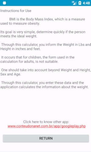 BMI Calculator for Children