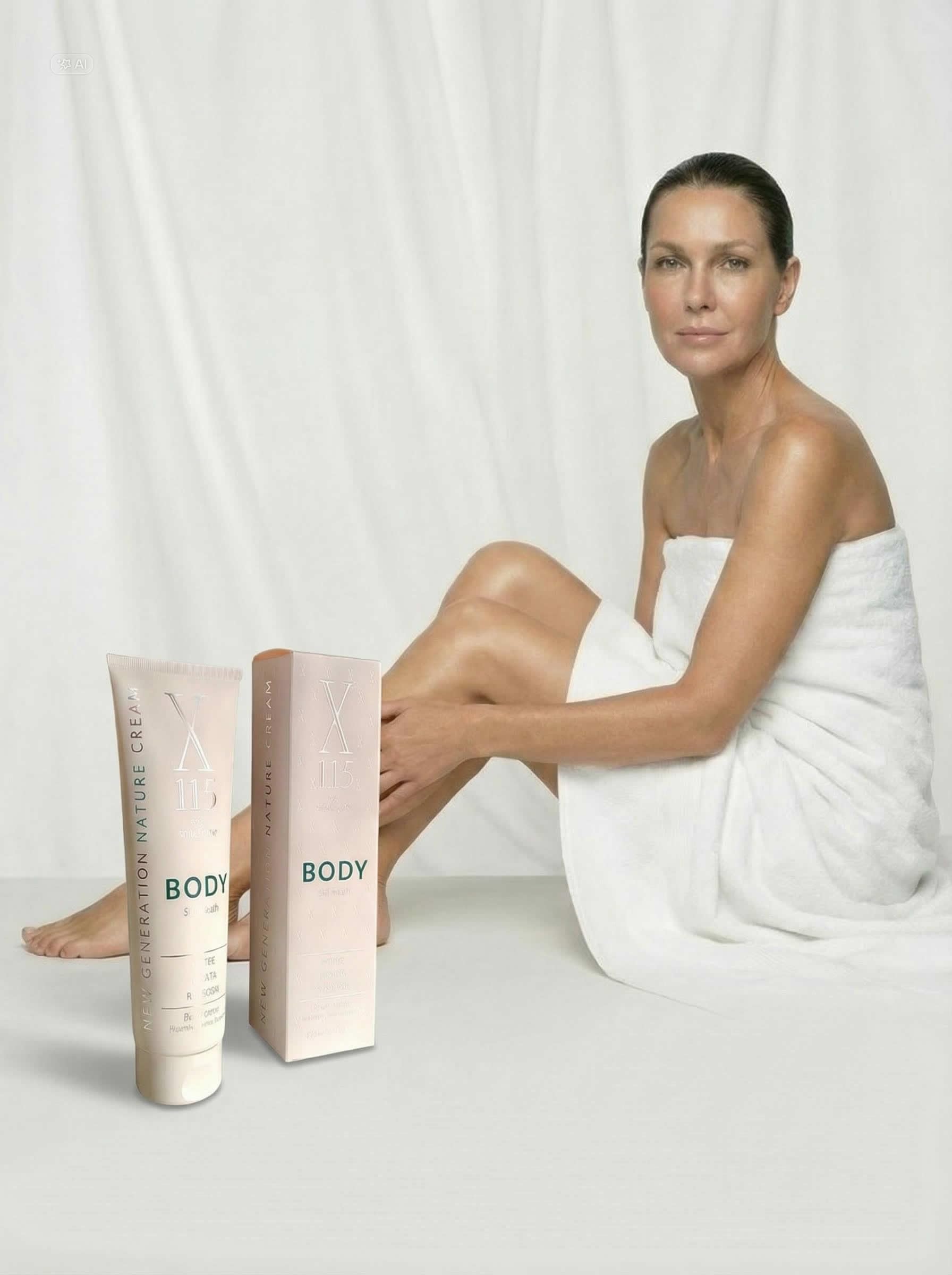 X115 BODY | Crema Corporal | HIDRATANTE, REAFIRMANTE, ANTIEDAD | hombre y mujer | Con ácido hialurónico, Complejo antigrasa, aceite de germen de trigo | 250 ml