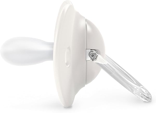 Suavinex Confezione da 2 Ciucci con Tettarella Simmetrica in Silicone SX Pro, per Bambini 0-6 Mesi, Ciuccio Neonato, con Tettina più Piatta e Flessibile, Walk in the Park Grigio - 3