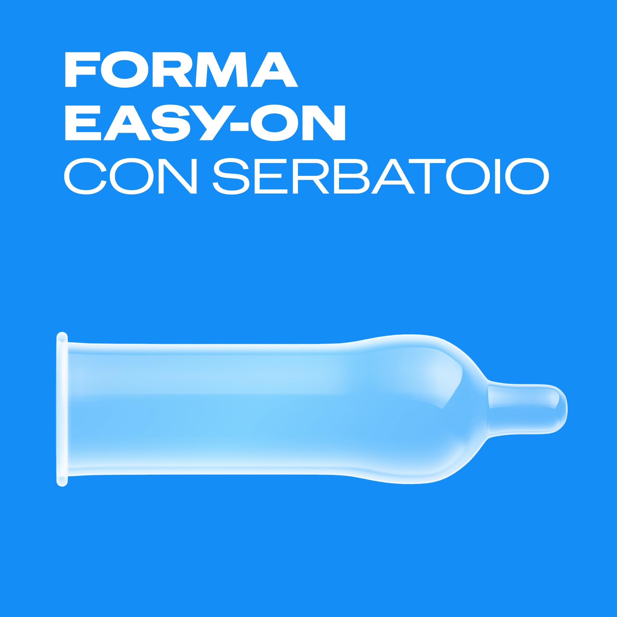Durex Settebello Jeans, Preservativi Durex Classici, Formato Convenienza, Vestibilità Regular, 120 Profilattici