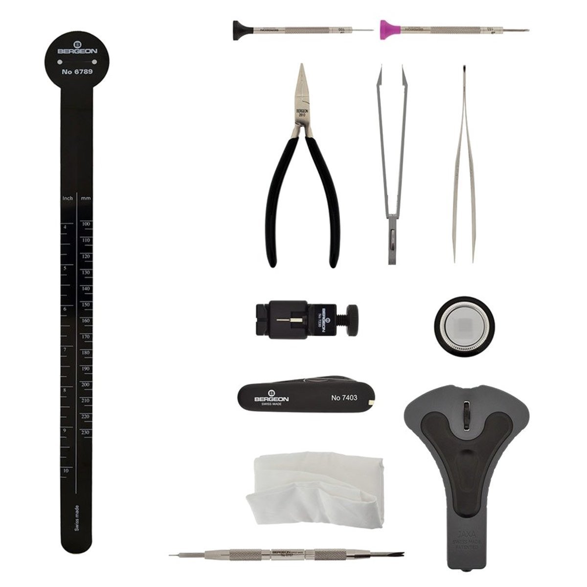 Bergeon - Werkzeugset 7812 Quick Service Plus
