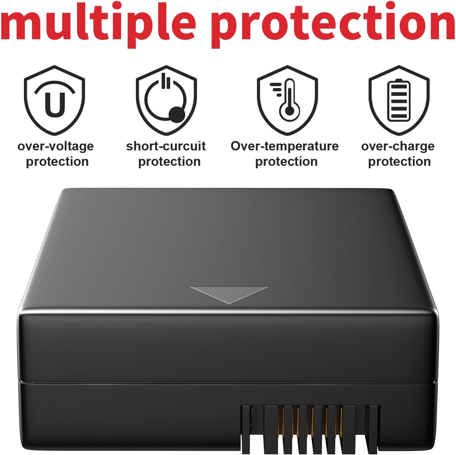 Security Rechargeable Battery for eufy S330 S230 E330 S231 Video Smart Lock 3-in-1 and Smart Drop 10500mAh Li-ion Replacement Battery