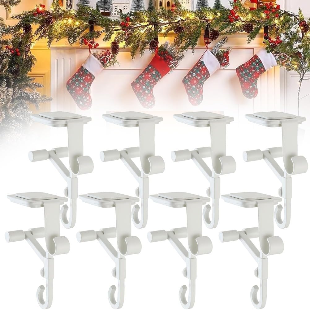 Cintre pour chaussettes sans perçage pour suspendre vos guirlandes de Noël
