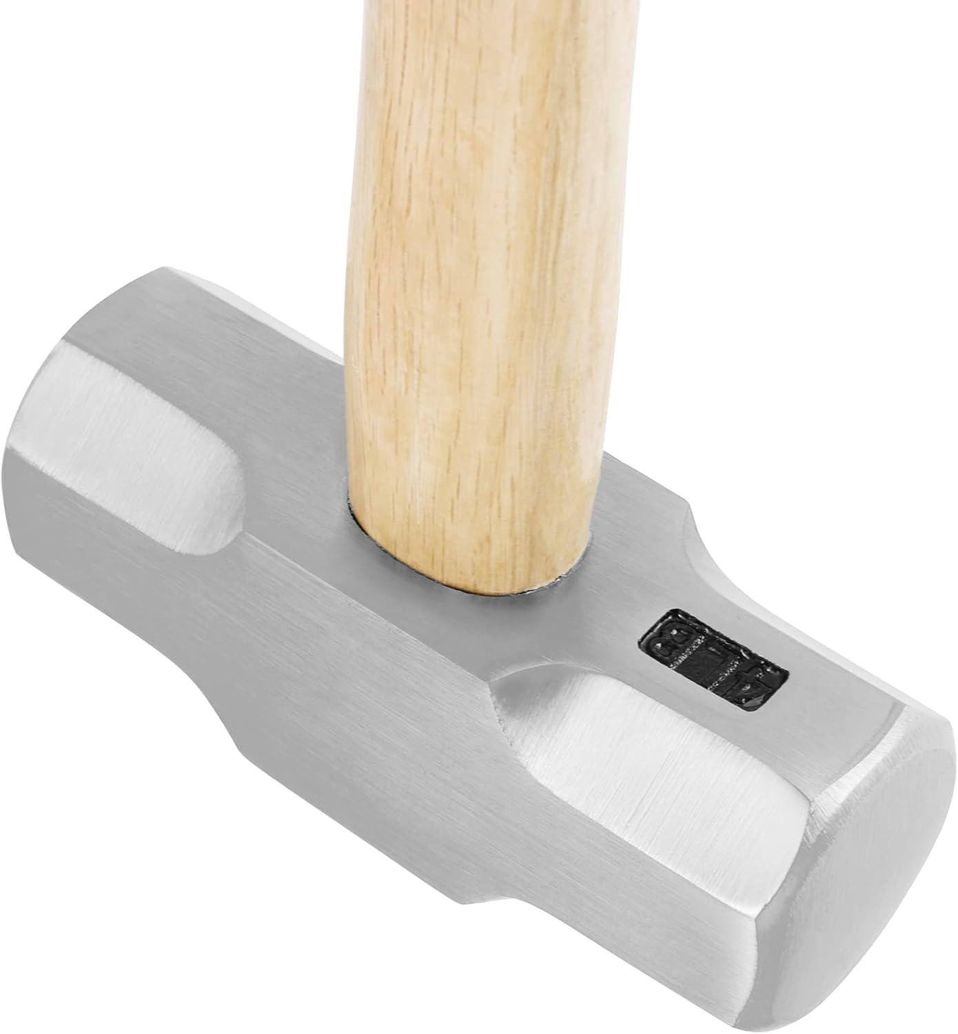 2 Pack 4 lbs Mini Sledge Hammer, Small Sledge Hammer with Wooden Handle for Demolition, Stake Driving, Cracking Stone and Concrete