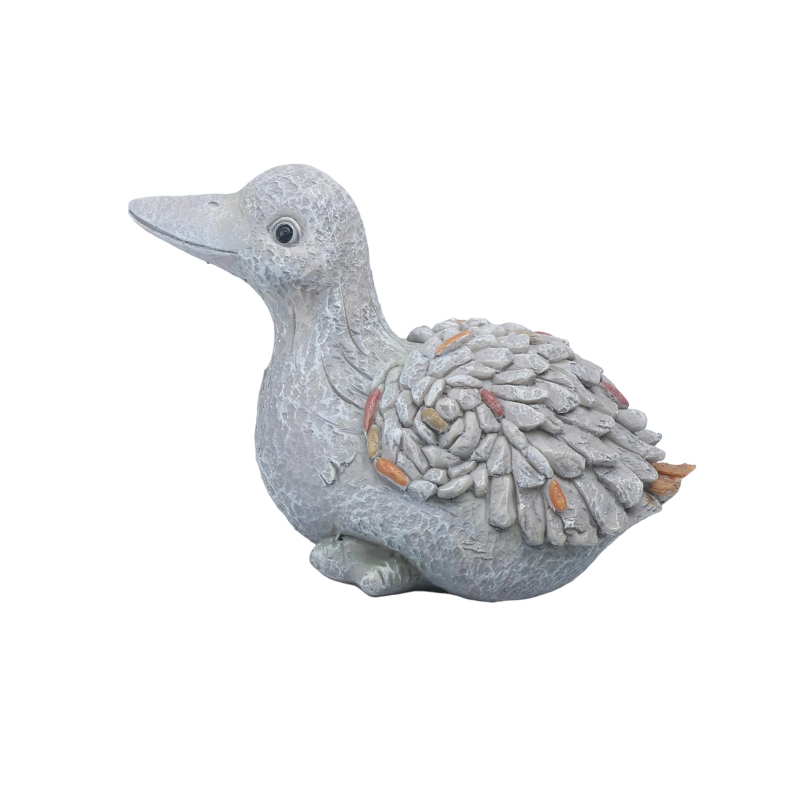 Mllepjdh Resin Ducks Figurines Yard Garden Decorations Duckling Sculpture Ornament Animal Outdoor Statue for Yard Lawns Decors Ducks Garden Statues Outdoor
