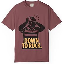 Down to Ruck T-Shirt | Rugby Player Graphic Tee