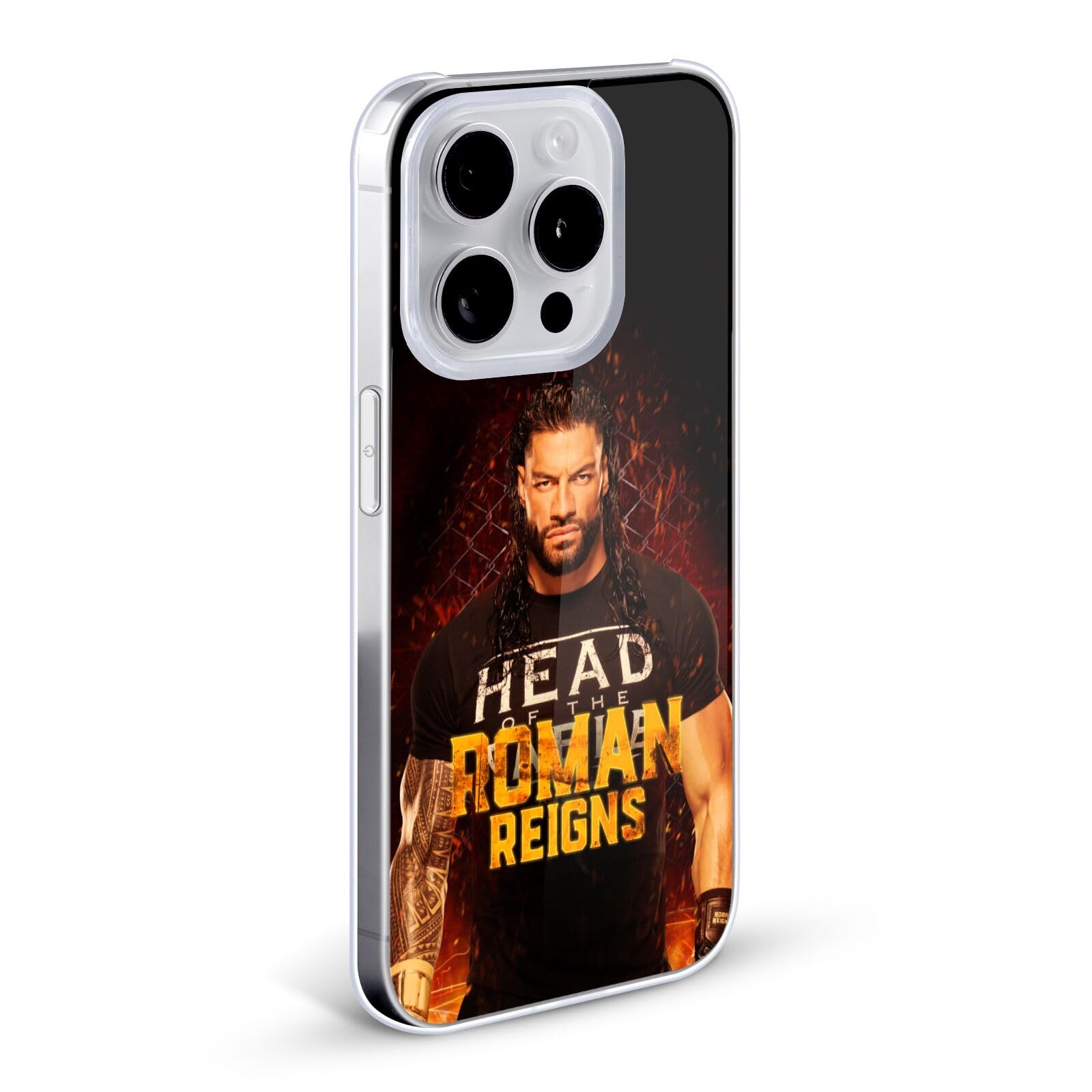 Head Case Designs Licenza Ufficiale WWE Roman Reigns 1 R. Reigns Grafiche Custodia Cover Dura per Parte Posteriore Compatibile con Apple iPhone 14 Plus