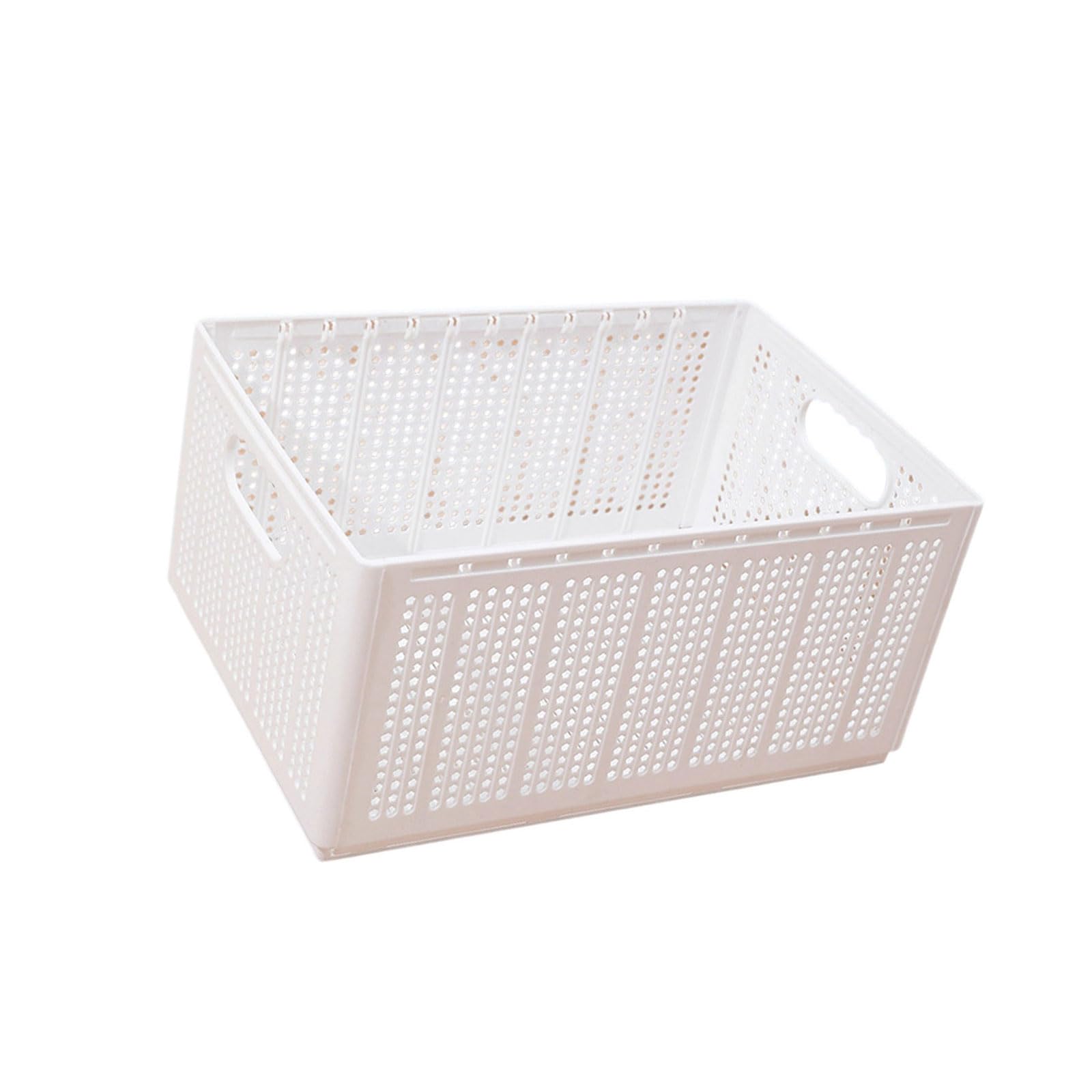 Hsioluted Japanese Foldable Organiser Bin Sturdy PP Construction Storage Container for Socks Bras Underwear Organization Tool Foldable Storage Bin