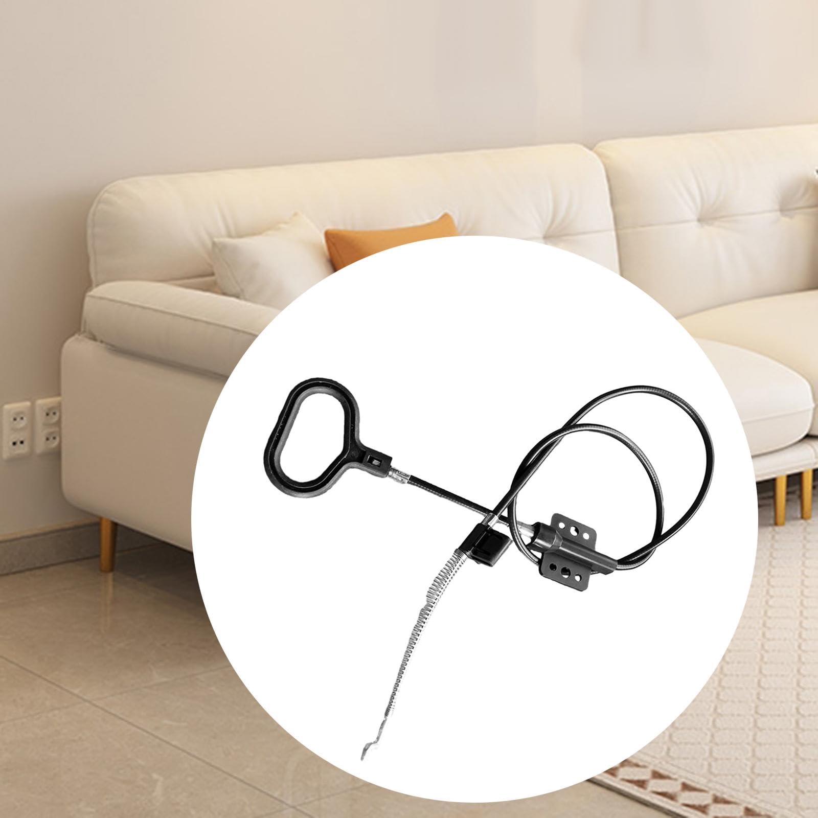 Recliners Pull Cable Parachute Sturdy Accessories 98cm Steel Replacement Parts D Ring Handle for Couch Sofa Furniture