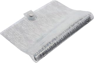 Capa De Pasta Pastas De Plástico Pasta De Folhas Soltas Pastas Coloridas Diário Planejador Capas De Caderno Recarregáveis Casca De Caderno Organizador Ajustável Colorido Pasta