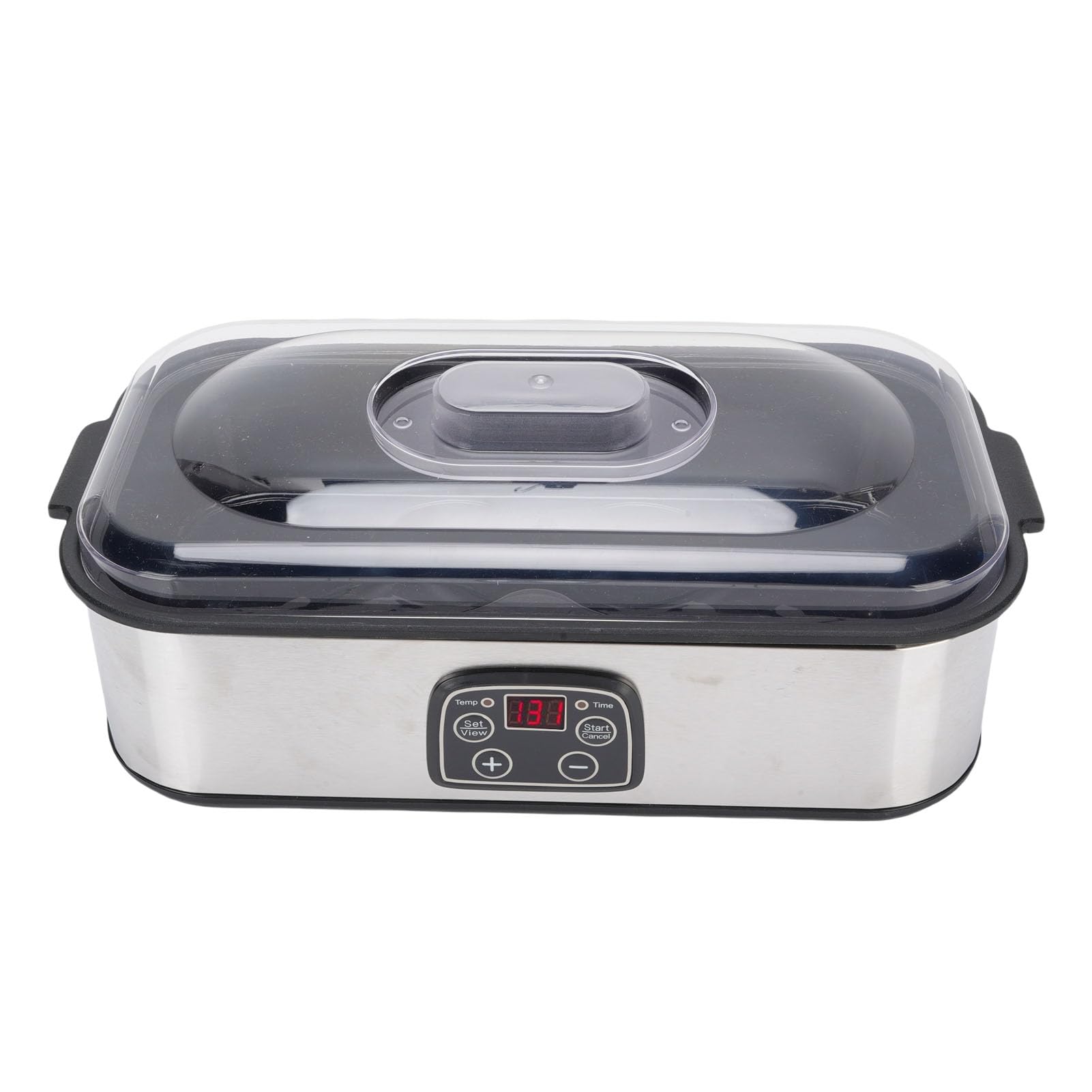 Luqeeg Máquina para Hacer Yogur, 2 L de Gran Capacidad Control Automático de Temperatura Temporizador de 0 a 48 Horas Máquina Digital para Hacer Yogur Espeso para Uso Doméstico y (B)
