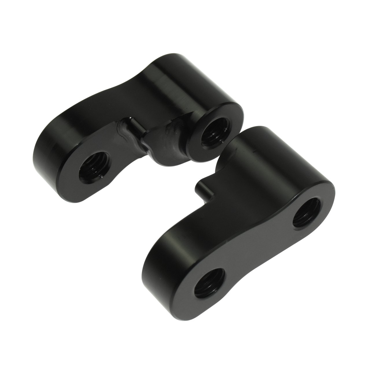 Kit d'abaissement arrière réglable CNC 2,5 cm pour Harley Sportster XL 883 1200 2005-17, noir