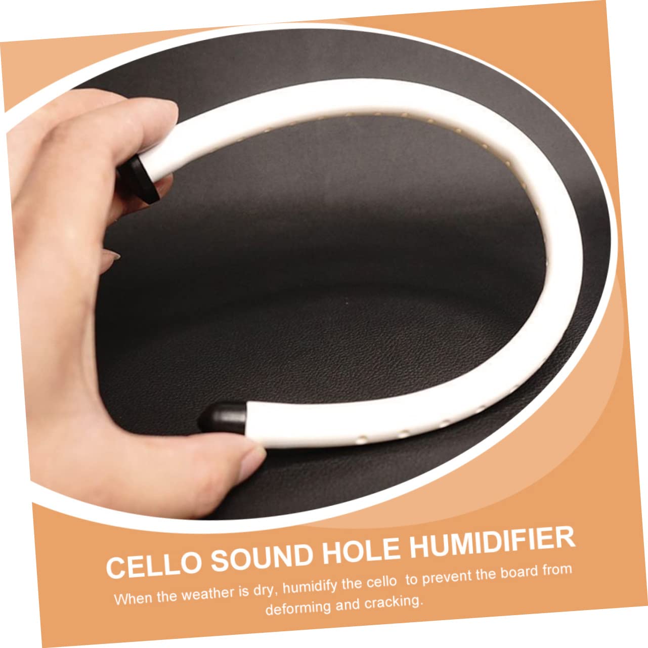 ifundom Cello Care Humidifier Sound Hole Humidity Maintenance Tool Rubber Humidity