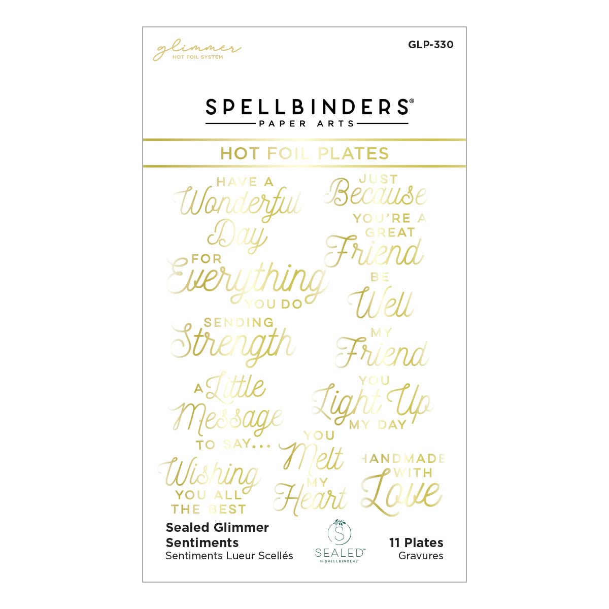 SPELLBINDERS Sealed Glimmer Sentiments