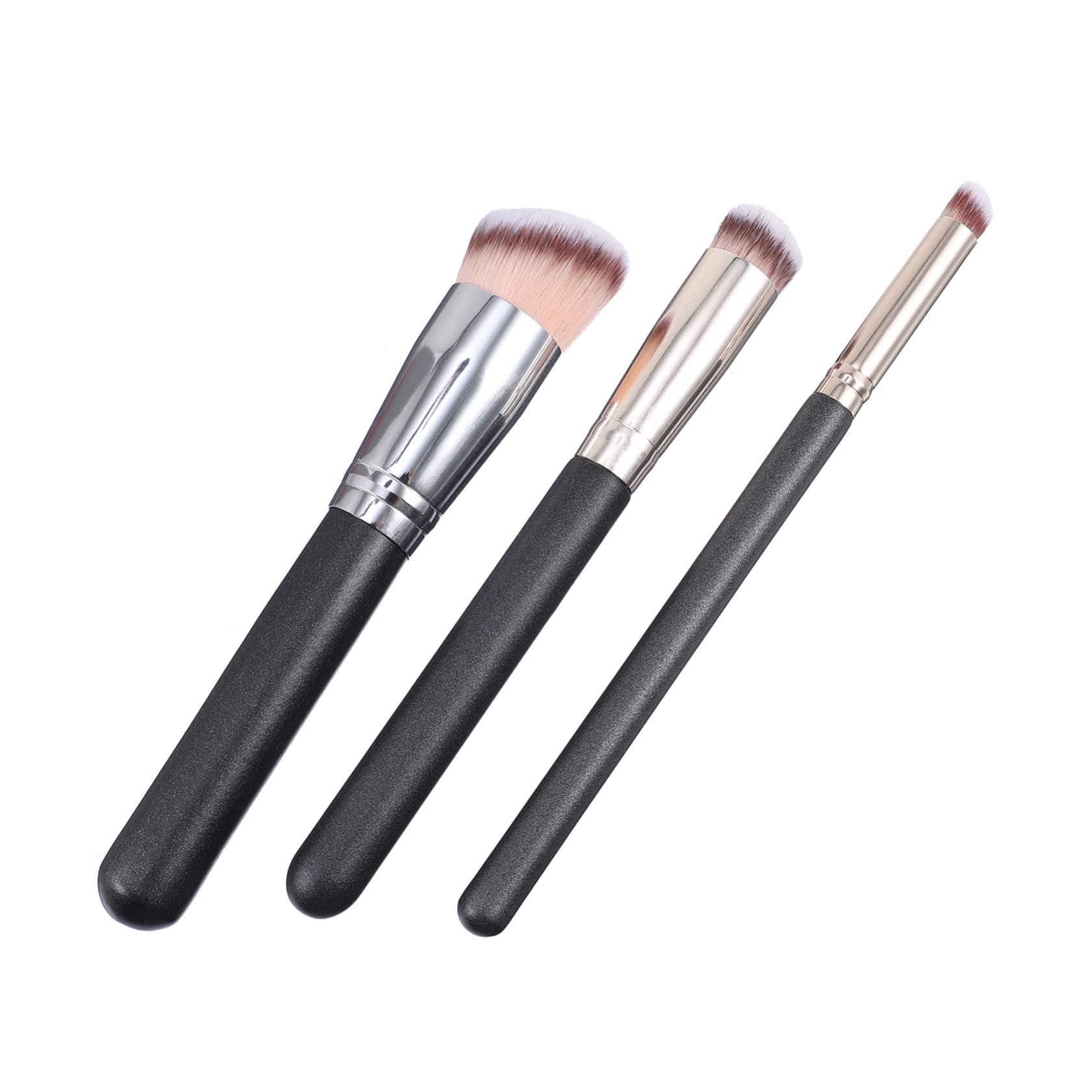 Comprehensive Beauty Kit 3 Makeup Brush Set Foundation Brush Concealer for Everyday Use