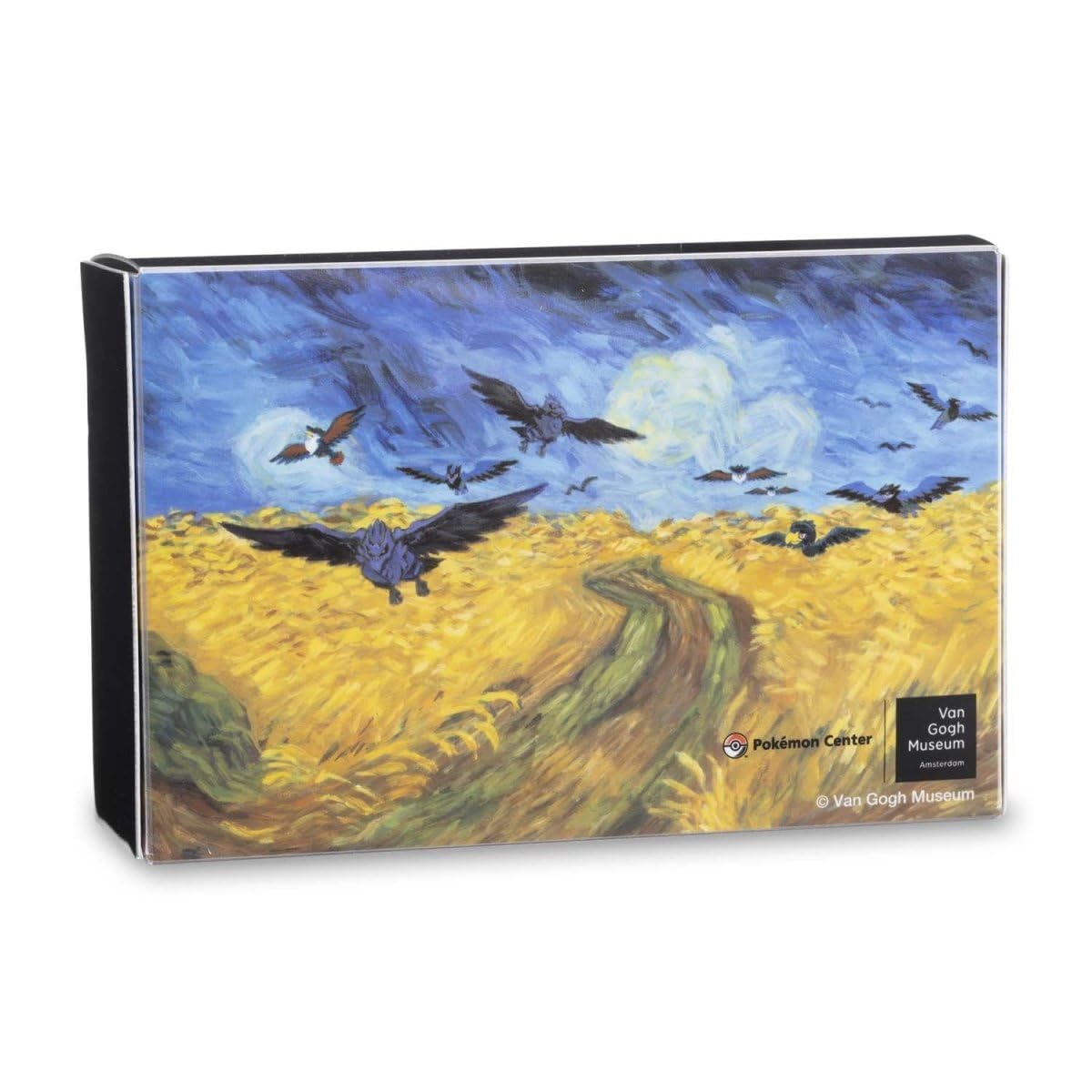 PokemonCenter: Center × Van Gogh Museum: Corviknight Inspired by Wheatfield with Crows Double Deck Box