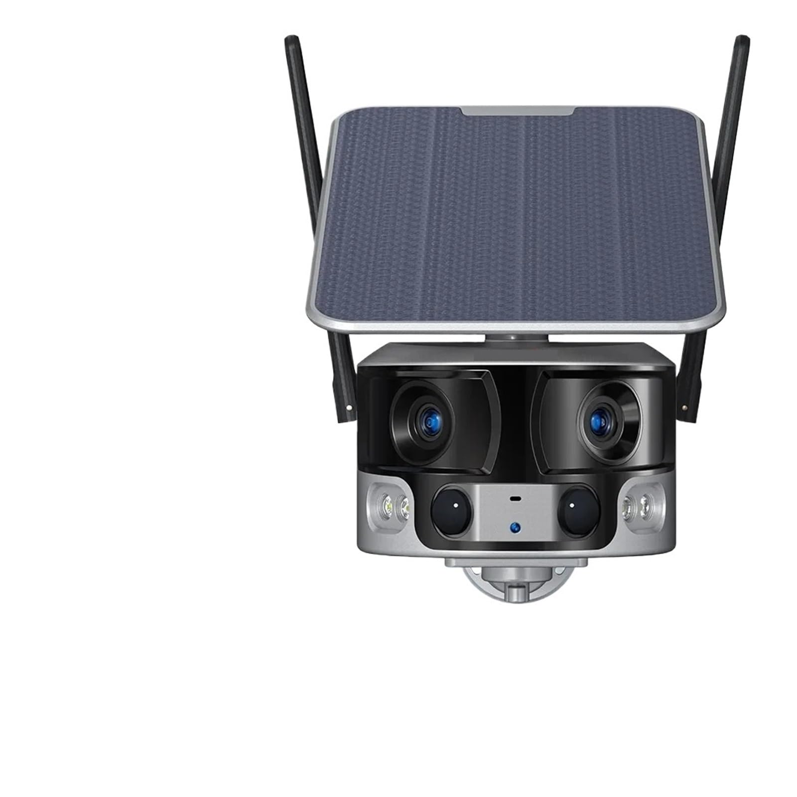 Caméra de sécurité Solaire à Double Objectif 8MP 4K