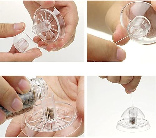 Miniatura 6 de ShanLily - Trampa de caracoles de plástico para acuario para pecera, atrapa caracoles transparentes, caja de captura planaria de sanguijuela para