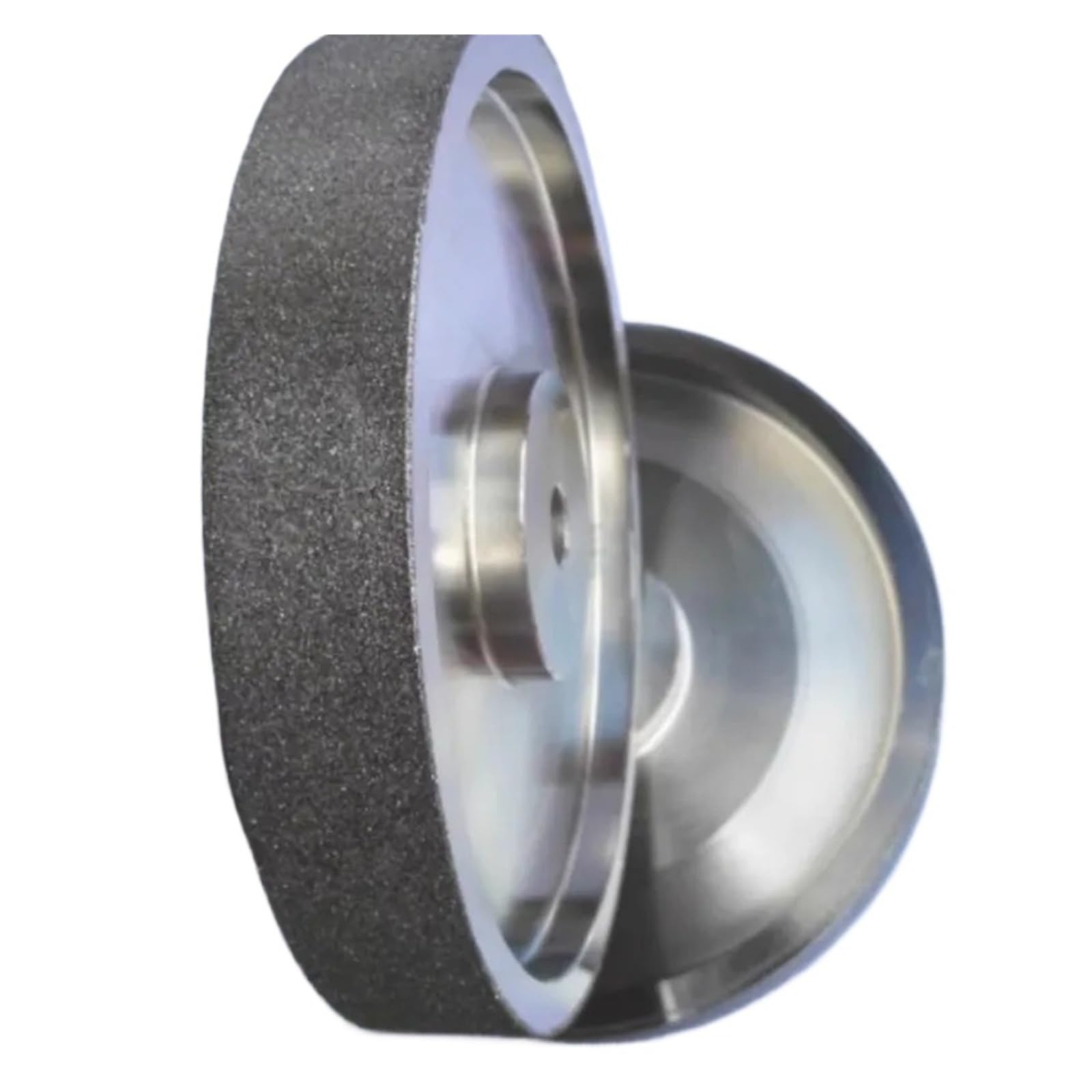 Meule en alliage galvanisé (diamètre 157mm X trou 32mm épaisseur 25mm) Machine parallèle en diamant pelé de 6 pouces(80 grit)