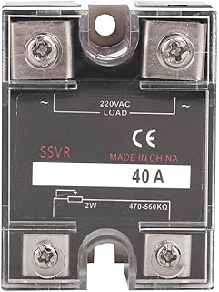 Solid State Voltage Regulator, Voltage Converter Single Phase SSVR 470-560K? Load 220VAC Electrical Supplies (BERM-R 40A)