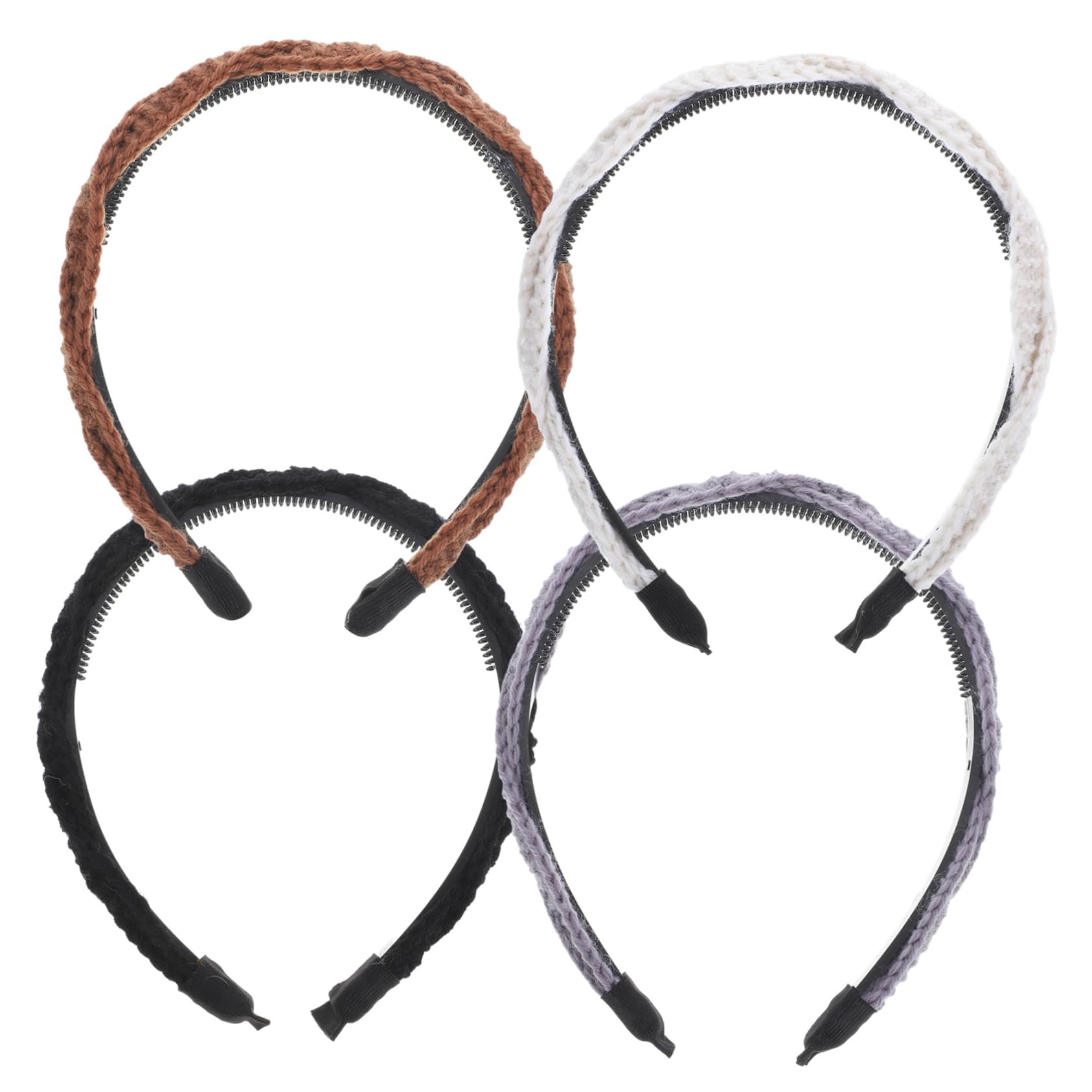FRCOLOR 20 Piezas Venda Diadema Delgada Diadema Para Mujer Diademas De Punto Para Mujer Diademas Para De Moda Para es Accesorios Tela Trenza Perder