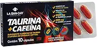 Taurina + Cafeína (10 Cápsulas) - Aprimora a resistência física na prática dos exercícios. A taurina é um aminoácido muito importante para o bom funcionamento do organismo