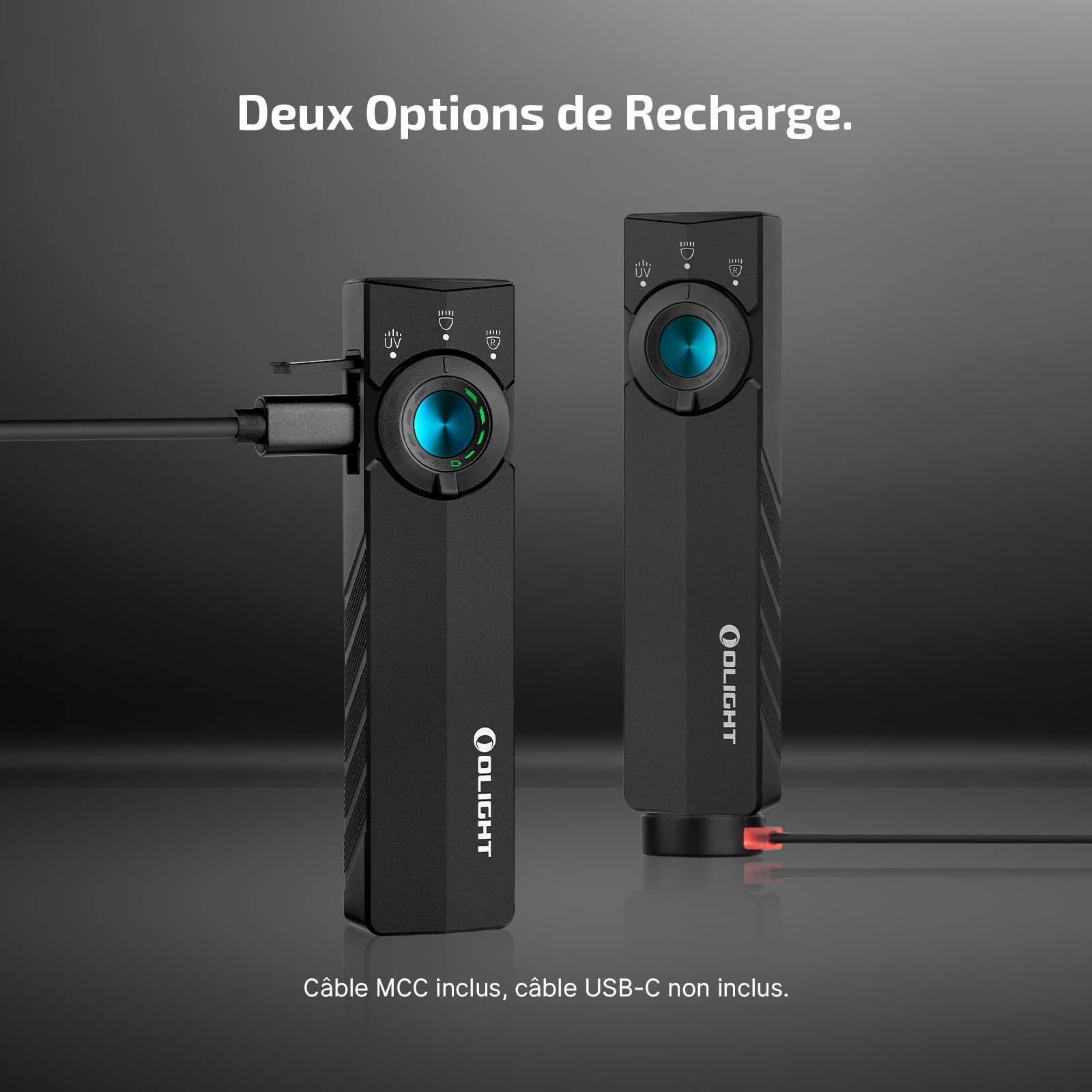 OLIGHT ArkPro Lite Petite Lampe torche, à lumière rouge pour signal SOS