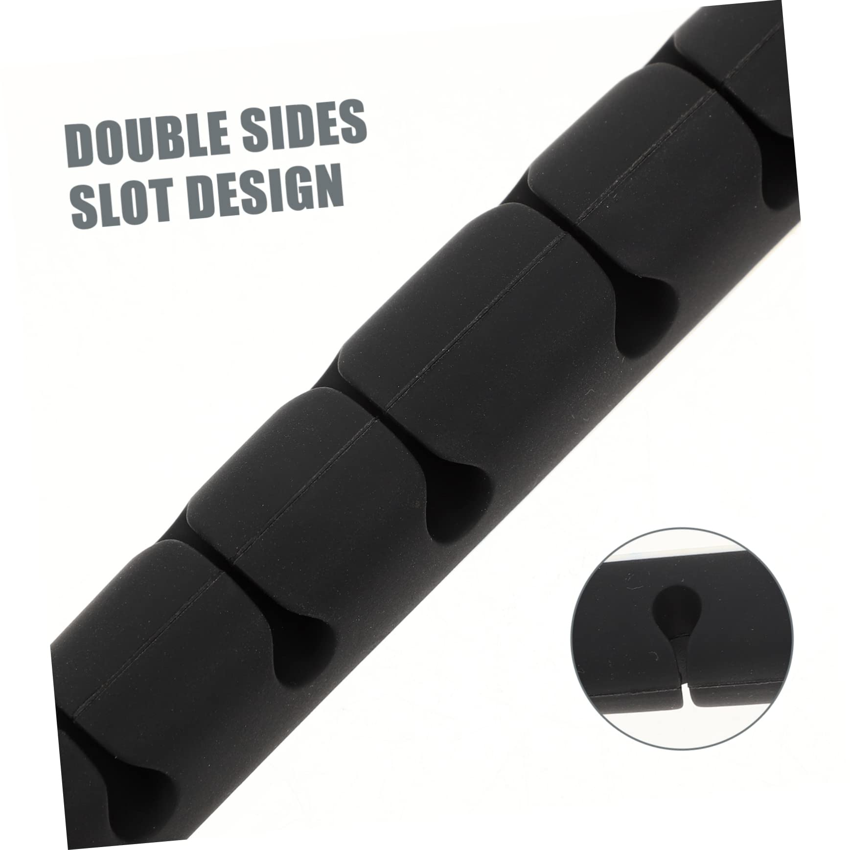 jojofuny 10stücke Selbstklebende Kabelorganizer Für Schreibtisch Schlitz Desktop Kabelclips Für Usb-kabelmanagement Für Büro Und Zuhause