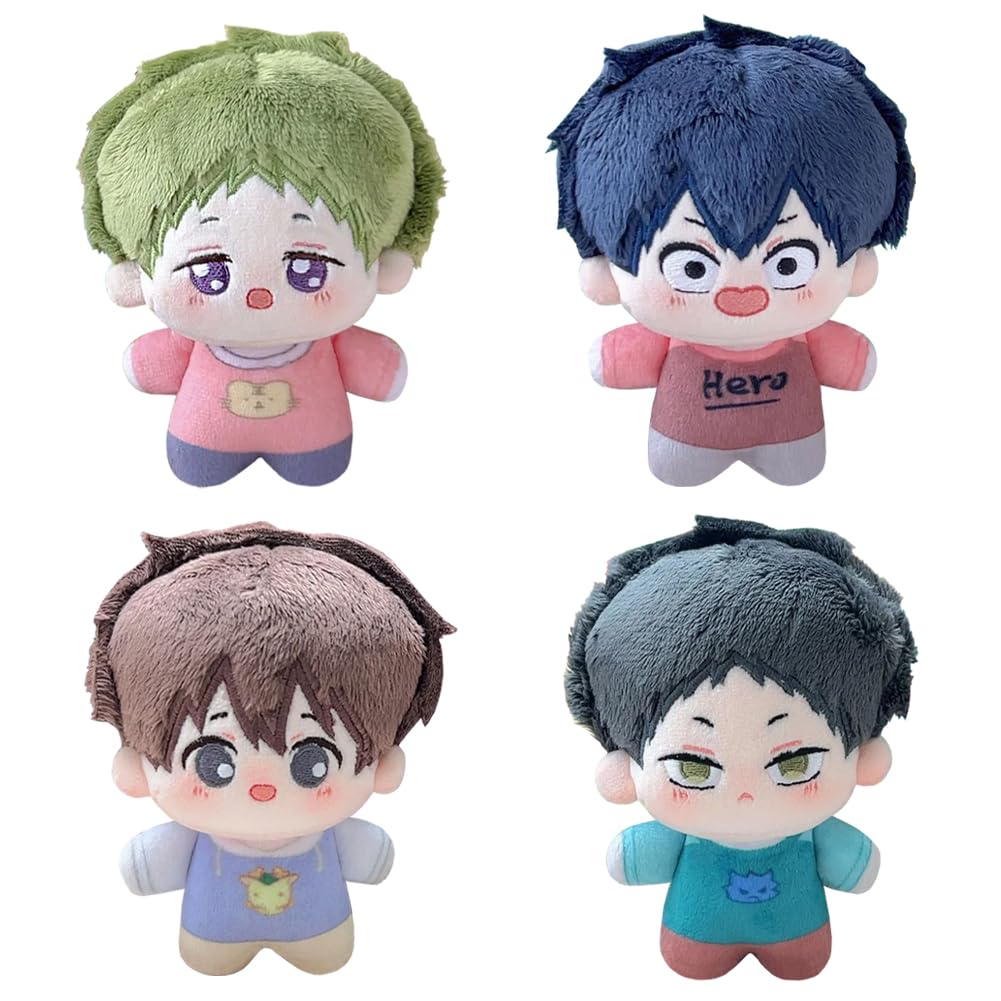 Kashima Ryuuichi pluszaki anime Ooguma Hayato poduszka figurka, miękka poduszka manga, uroczy wisiorek do plecaków, 10 cm