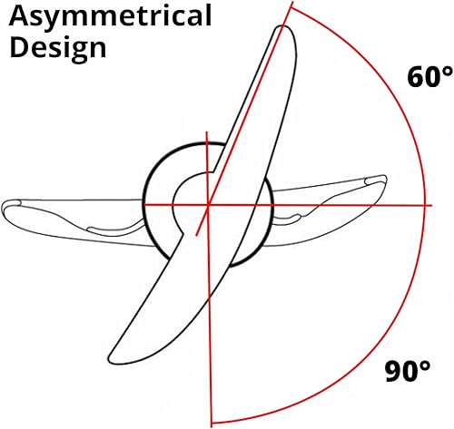 Miniatura 5 de SeaSense Xtreme 2 - Remo de kayak de 96 pulgadas, cuchillas de nailon reforzado con fibra de vidrio, construcción de 2 piezas, ideal para kayaks