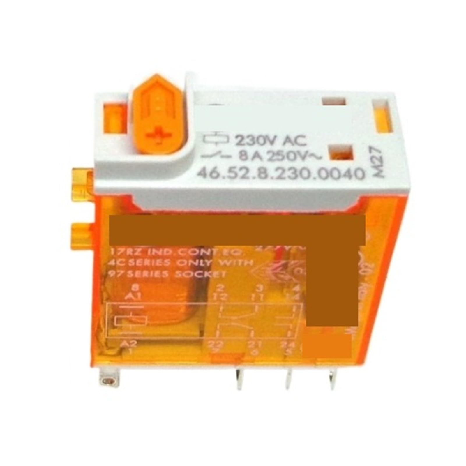 Relé Electromecánico 46.52.8.230.0040 8A 250V | Relé industrial for control de maquinaria