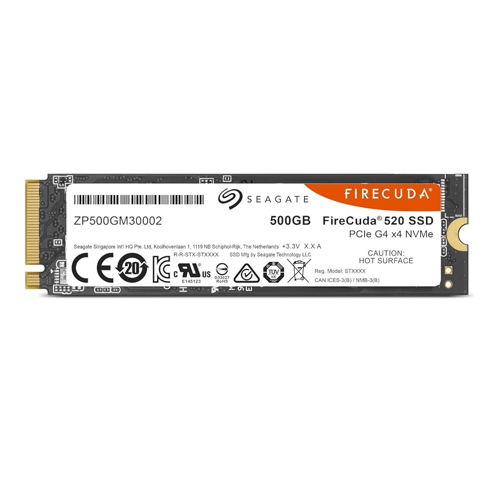 Amazon | Seagate FireCuda 520 M.2 内蔵SSD【データ復旧3年付