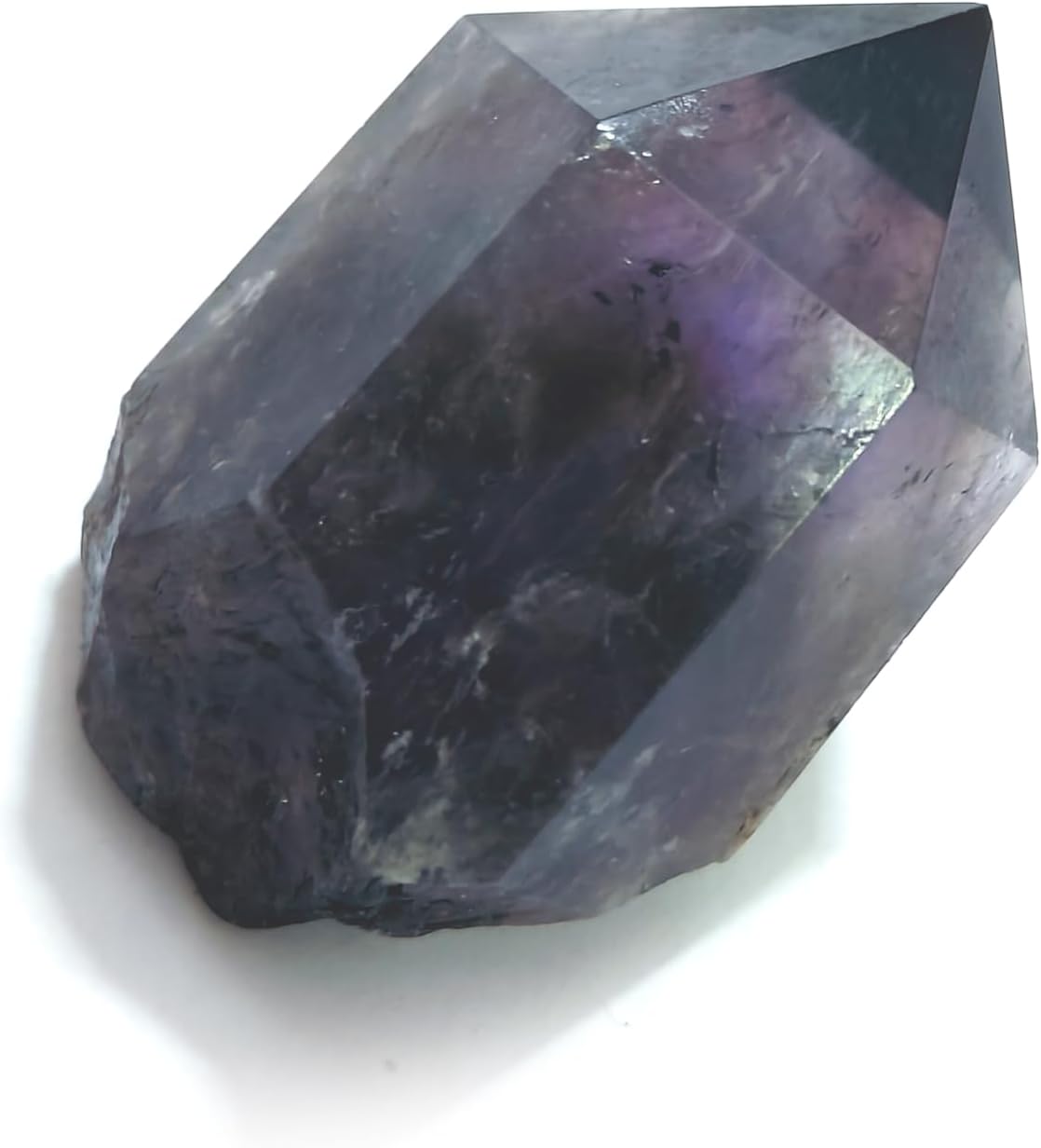 Astroghar Natural Amethyst Raw Rough Uneven Cut Crystal Pocket Pointer